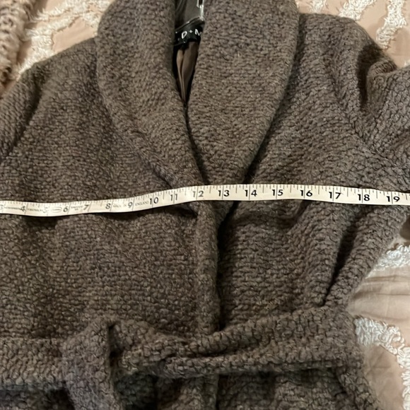 NWOT lined double breasted sweater jacket Lg - Picture 6 of 7